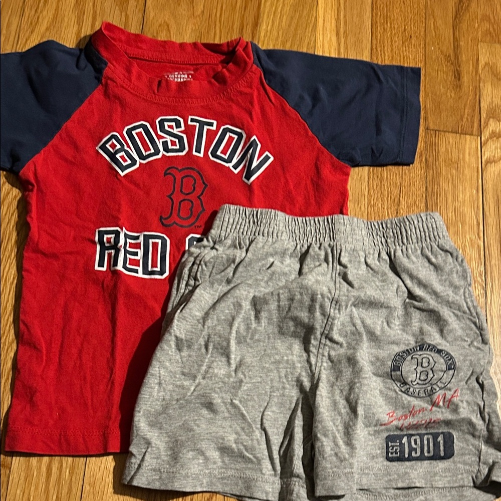 Genuine Merchandise Red Boston Shirt